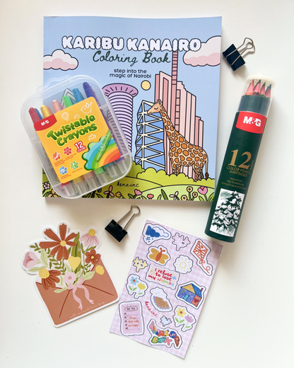 Analog Box - Coloring Starter Kit