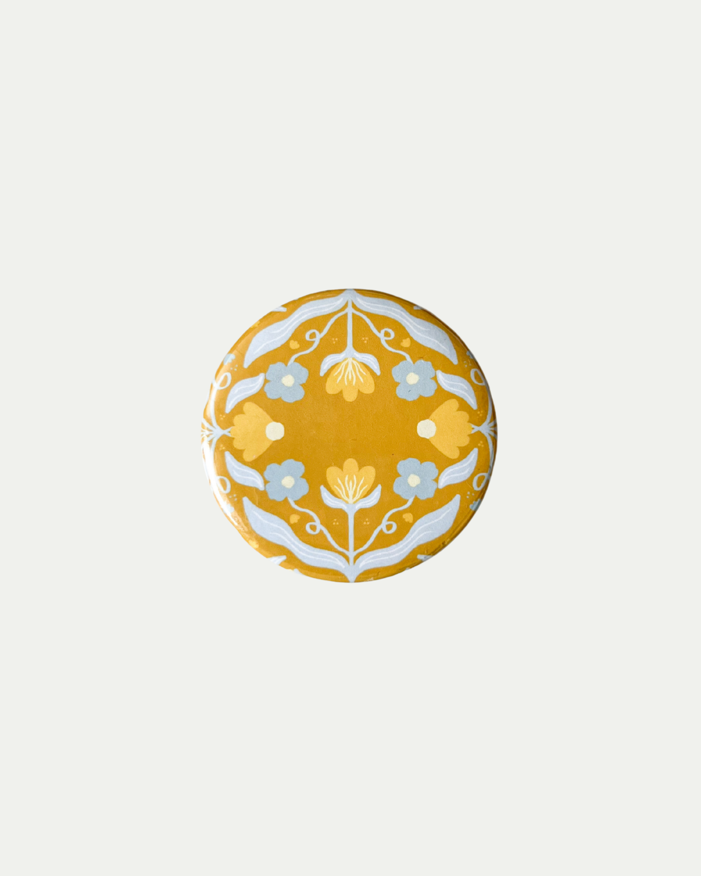 Golden Hour Button Pin